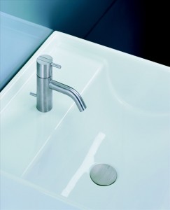 Vola – Deck mount one handle basin mixer